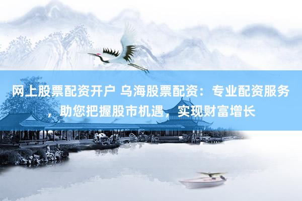 网上股票配资开户 乌海股票配资：专业配资服务，助您把握股市机遇，实现财富增长